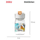Zoku Clear Safari Flip Straw Bottle, 415ml