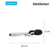 Dreamfarm Clongs - Stainless-Steel Tongs with Silicone Heads, Black