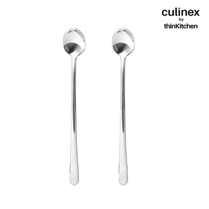 Culinex By Thinkitchen Dora Ice Tea Spoon Mirror Finish Set Of 2