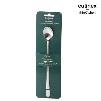 Culinex By Thinkitchen Dora Ice Tea Spoon Mirror Finish Set Of 2