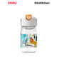 Zoku Clear Safari Flip Straw Bottle, 415ml