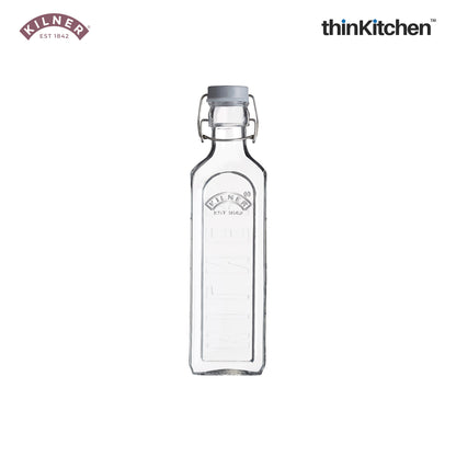 Kilner New Clip Top Bottle, 0.6 Litre