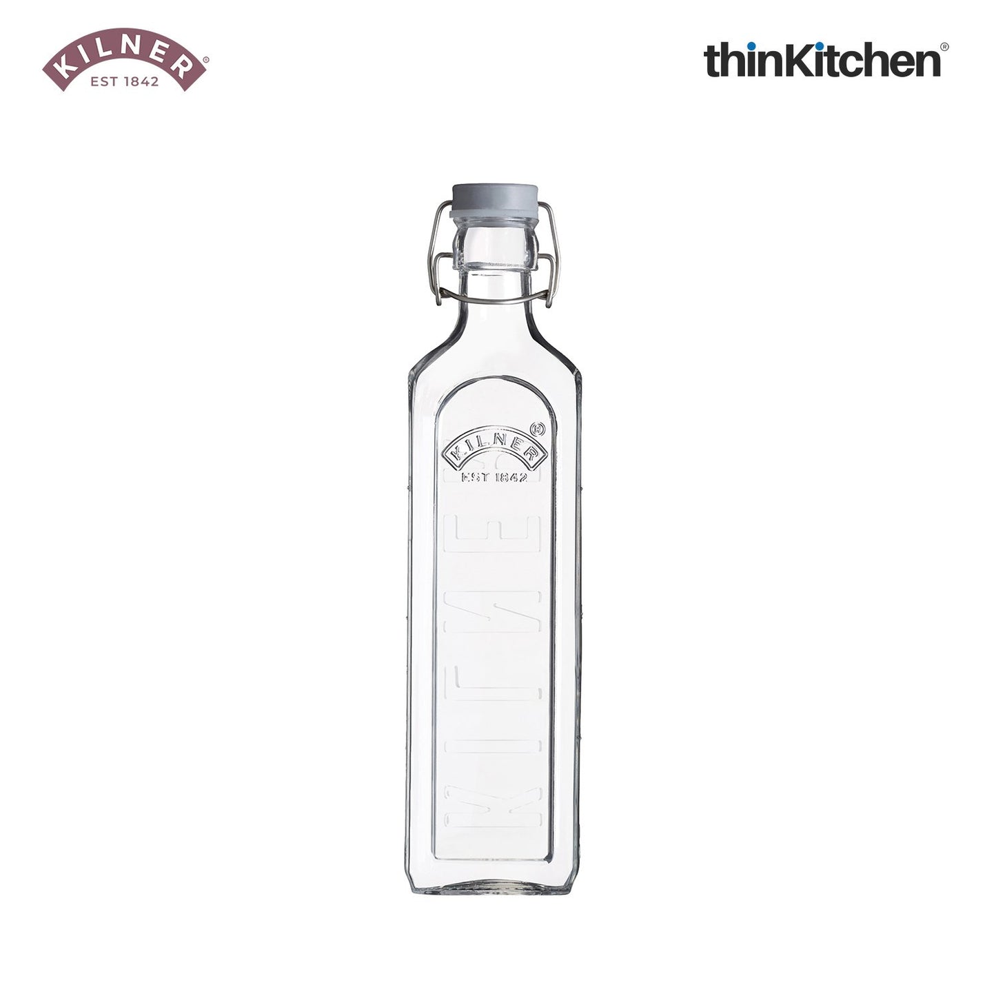 Kilner 1 Litre New Clip Top Bottle