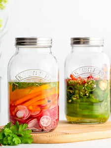 Kilner Small Fermentation Jars, 1 Litre, Set Of 2
