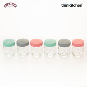 Kilner Kids Jars, Set of 6, 190 ml