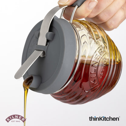 Kilner Glass Syrup Honey Dispenser 400 Ml