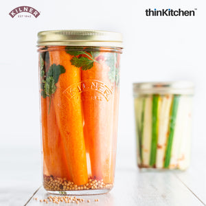 Kilner Wide Mouth Preserve Jar, 1 Litre