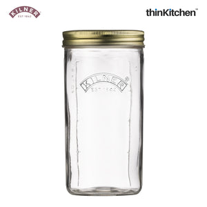 Kilner Wide Mouth Preserve Jar, 1 Litre