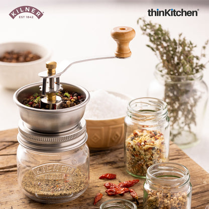 Kilner Glass Seasoning Grinder Set