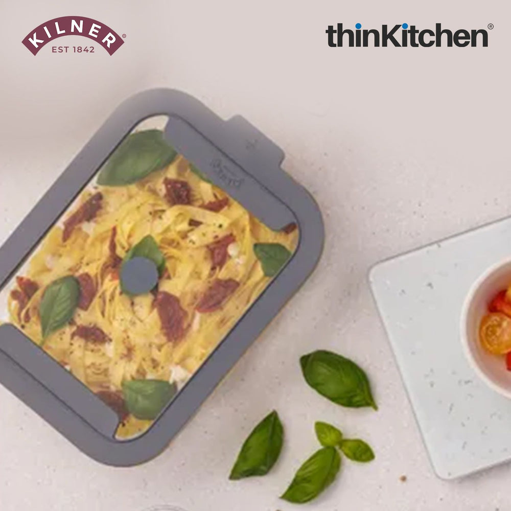 Kilner Premium 630ml Airtight, Leakproof Glass Container for Food Storage, Leftovers, Snacks | Oven safe, Freezer Safe, Fresh Series