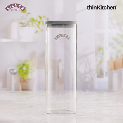 Kilner FRESH STORAGE SQUARE JAR 2 LITRE