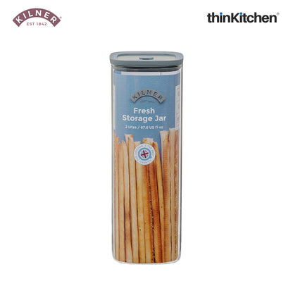 Kilner FRESH STORAGE SQUARE JAR 2 LITRE