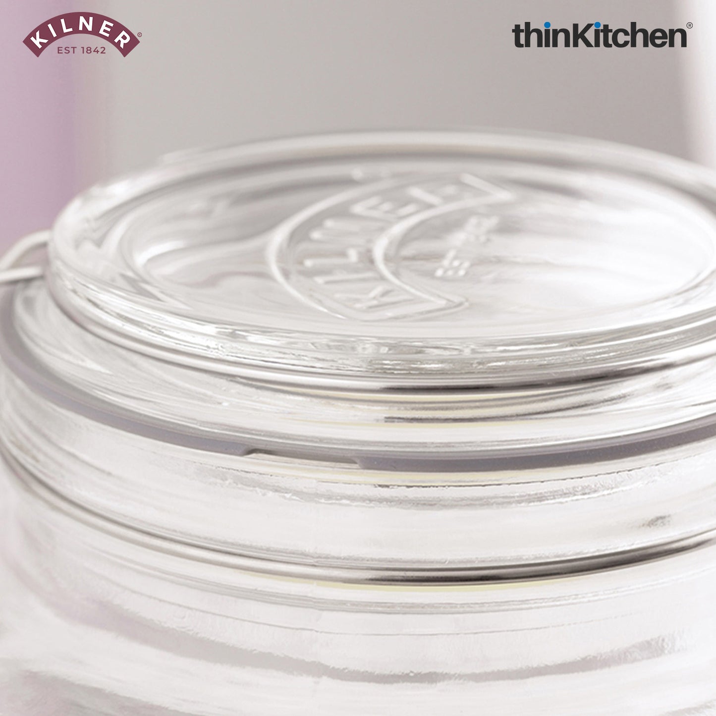 Kilner Premium 5L Airtight Clip Top Glass Drinks Dispenser with Tap for Beer, Detox Water, Juice, Cocktails, Beer, Water Pitcher | Diamond Cut Design, BPA Free, Transparent, Reusable