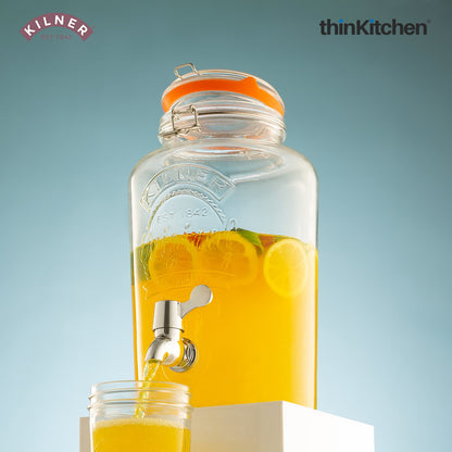 Kilner Clip Top Round Dispenser . 5 ltr