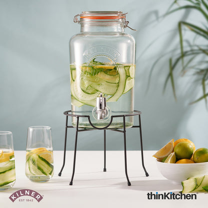 Kilner Clip Top Round Dispenser . 5 ltr