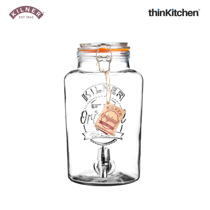 Kilner Clip Top Round Dispenser . 5 ltr