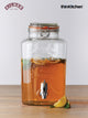 Kilner Clip Top Round Drinks Dispenser, 5 Litre