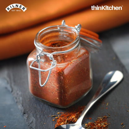 Kilner 70 Ml Clip Top Square Spice Jar
