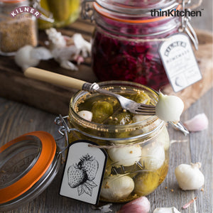 Kilner Clip Top Clear Glass Round Jar, 500 ml