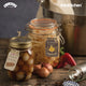 Kilner Clip Top Clear Glass Round Jar, 1000 ml