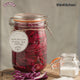 Kilner Clip Top Clear Glass Round Jar, 1000 ml