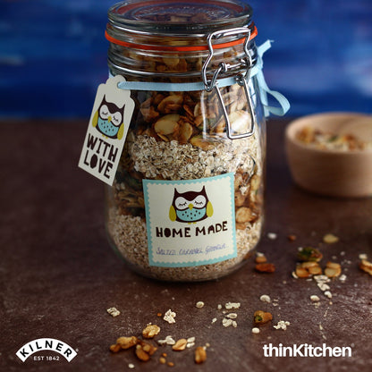 Kilner Clip Top Round Glass Jar – Iconic, Airtight & Eco-Friendly Pantry Storage Solution