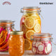 Kilner Clip Top Clear Glass Round Jar, 2000 ml