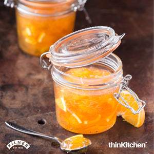 Kilner Clip Top Clear Glass Round Jar, 350 ml