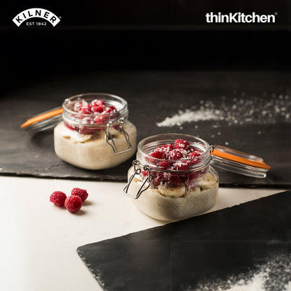 Kilner 0 5 Litre Clip Top Square Jar