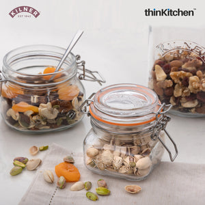 Kilner Clip Top Square Jar, 0.5 Litre