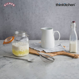 Kilner Clip Top Square Jar, 1.5 Litre
