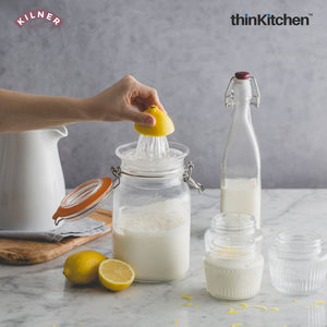 Kilner Clip Top Square Jar, 1.5 Litre