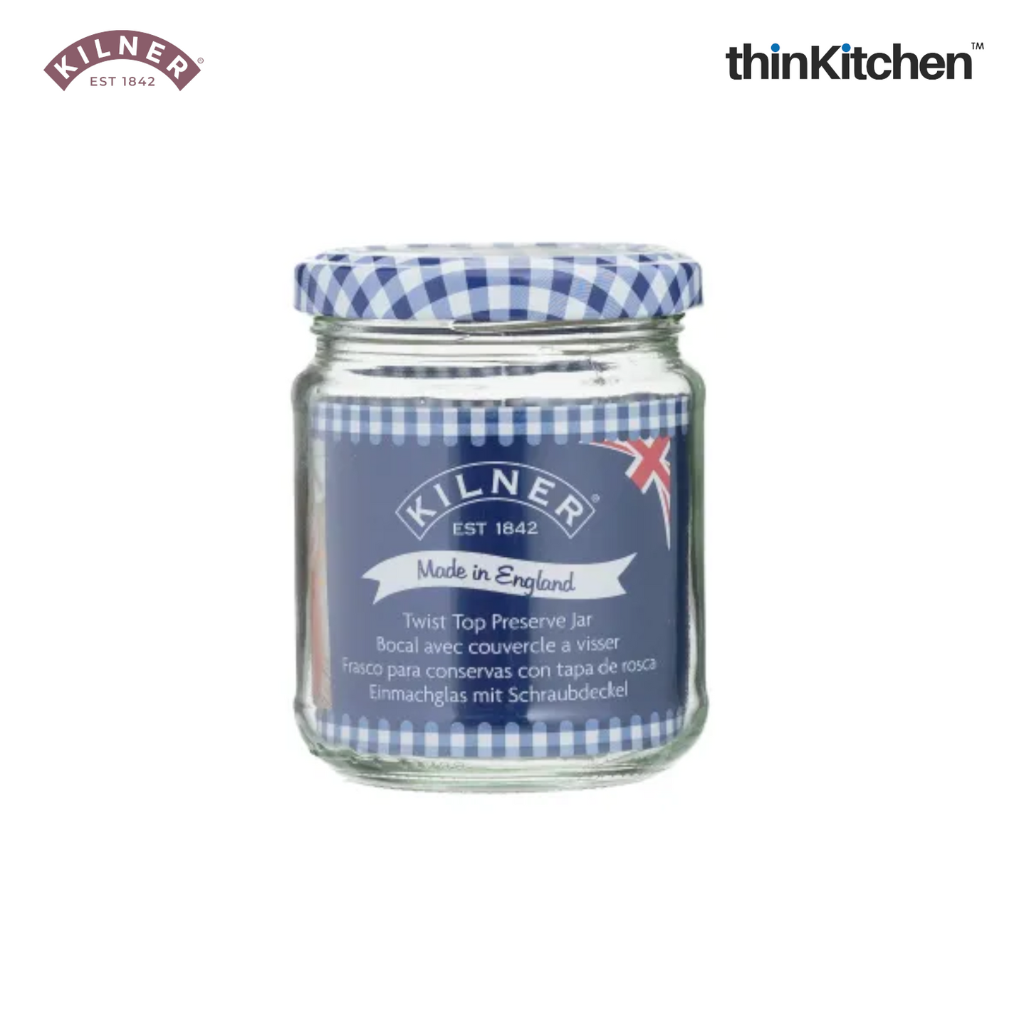 Kilner 228 Ml Round Twist Top Jar