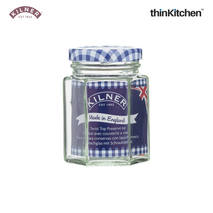 Kilner 110 Ml Hexagonal Twist Top Jar