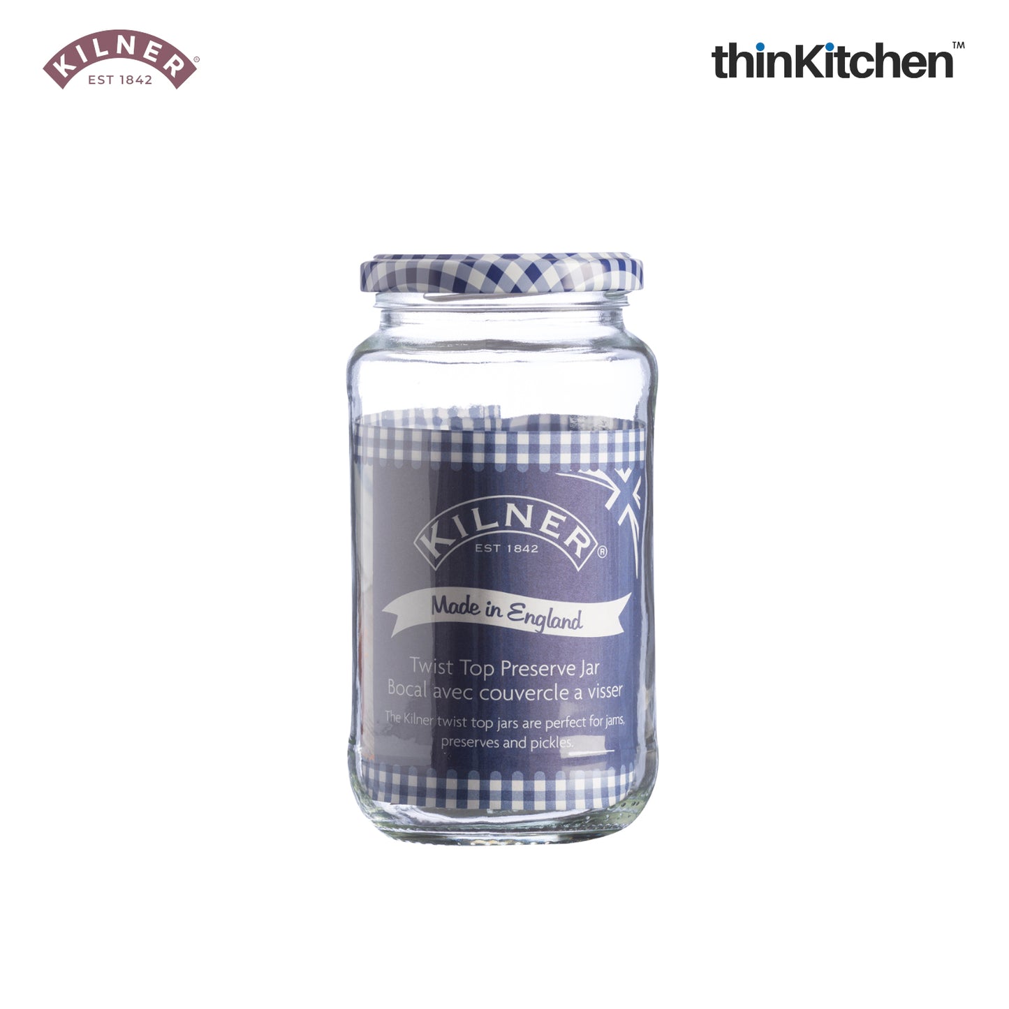 Kilner 580 Ml Round Twist Top Jar