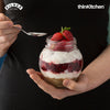 Kilner Premium 400ml Strawberry Shaped Airtight Preserve Glass Jars for Kitchen Storage, ideal for Jams, Chutneys, Preserves
