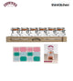 Kilner Glass Clip Top Spice Jars, Set of 5, 70ml each