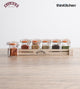 Kilner Glass Clip Top Spice Jars, Set of 5, 70ml each