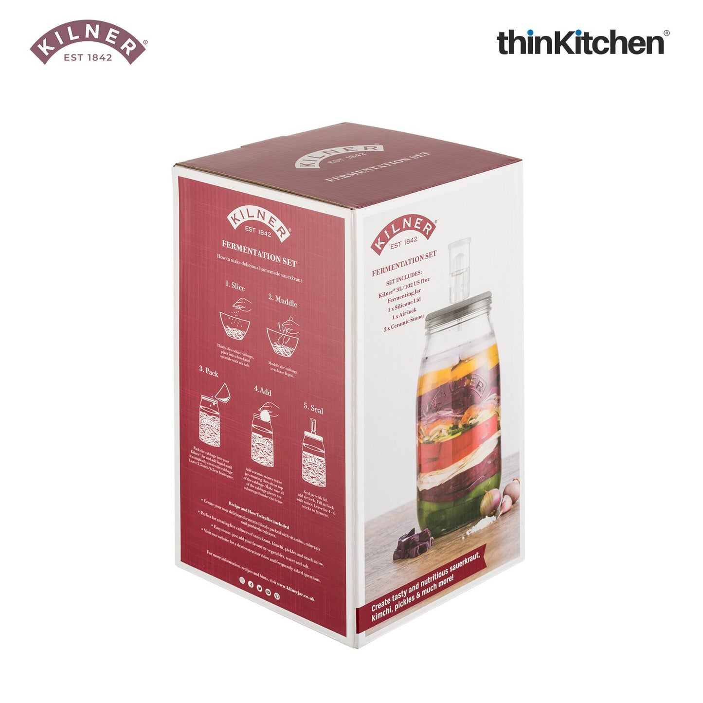 Kilner Fermentation Set 3 Litre