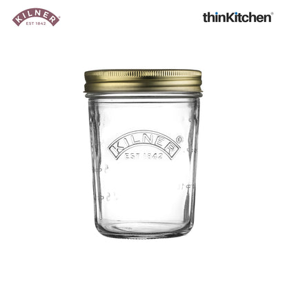 Kilner® Wide Mouth Preserve Jar Mega Combo – The Ultimate Preserving Set (1L, 500ml, 350ml & 200ml)
