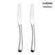 Culinex by thinKitchen | Dora 13/0 Stainless Steel All Purpose Knife, Mirror Finish, Set of 2