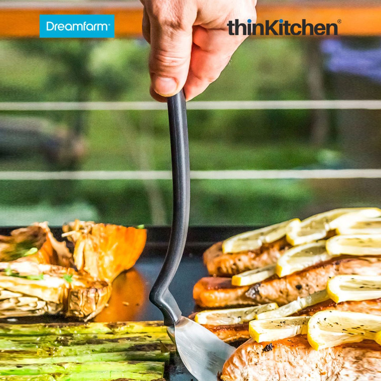 Dreamfarm Bbq Chopula Chopping Sit Up Spatula