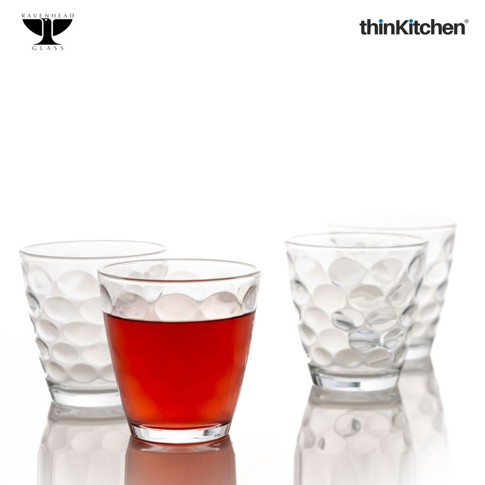 Ravenhead 300ml Premium Disco Mixer Glasses, Set of 4 for Bar & Home Use