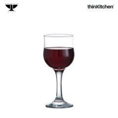 Ravenhead Transparent 4 Piece Tulip Red Wine Glasses, 240ml each