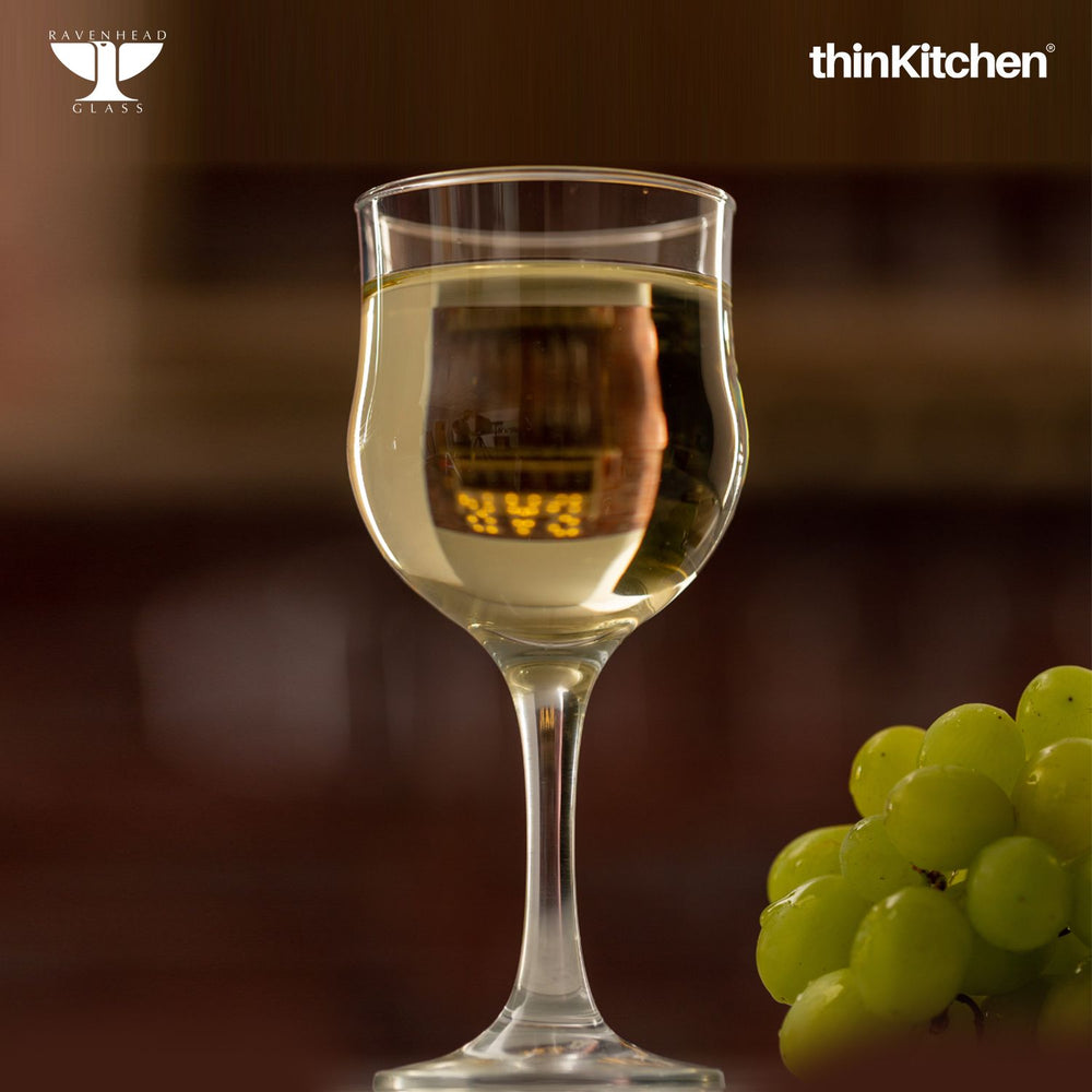 Ravenhead 200ml Premium Tulip White Wine Glasses, Set of 4