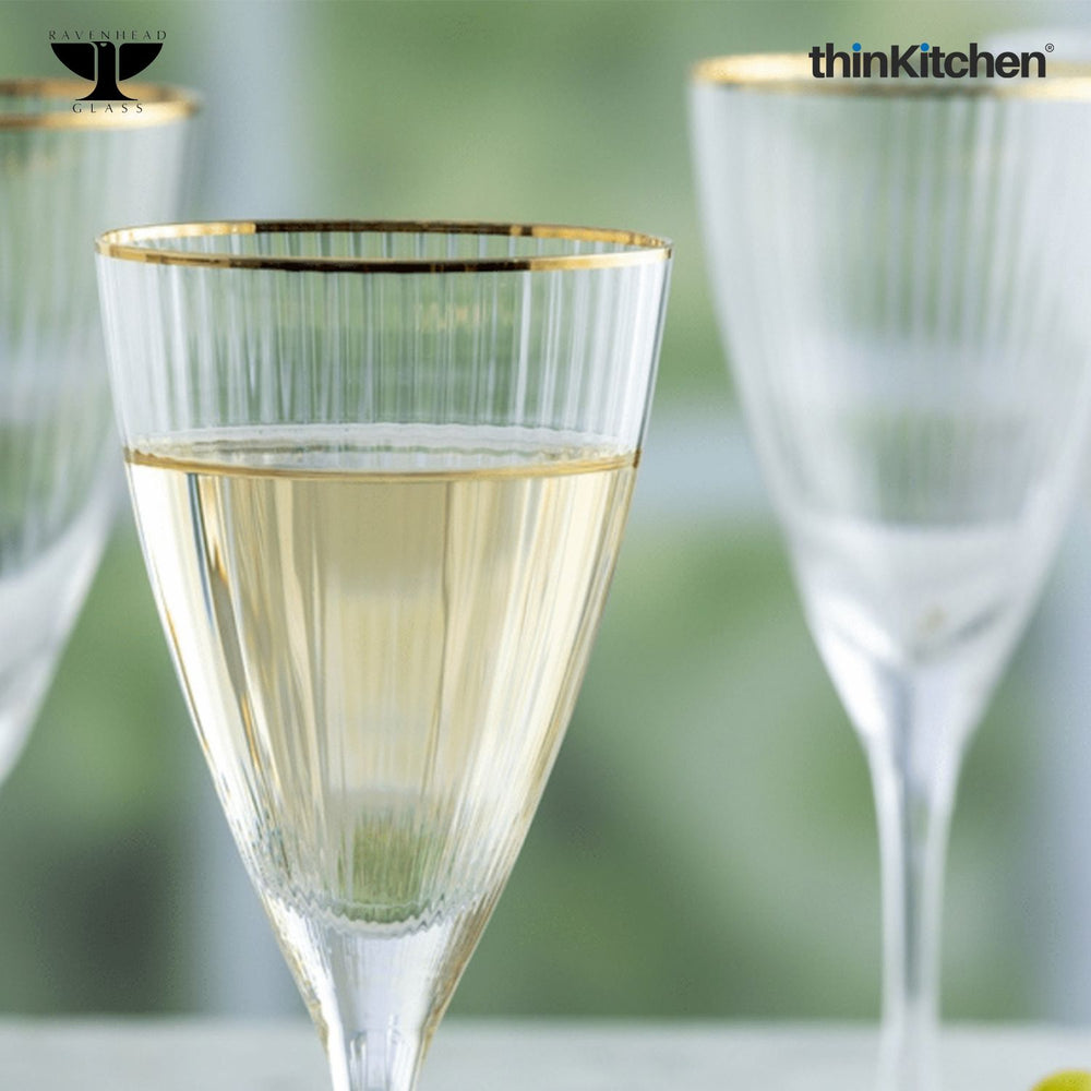 Ravenhead Transparent 2 x 420ml Premium Roma Wine Glasses for Juice, Mocktail, Cocktail, White & Red Wine
