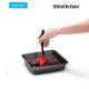 Dreamfarm Mini Chopula - Super Flexible Chopping Sit Up Spatula, Red