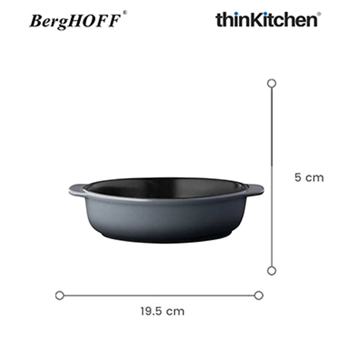 BergHOFF Gem Round Baking Dish - Small