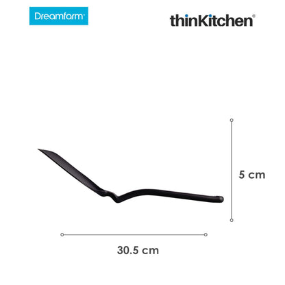 Dreamfarm Chopula Super Flexible Chopping Sit Up Spatula Black