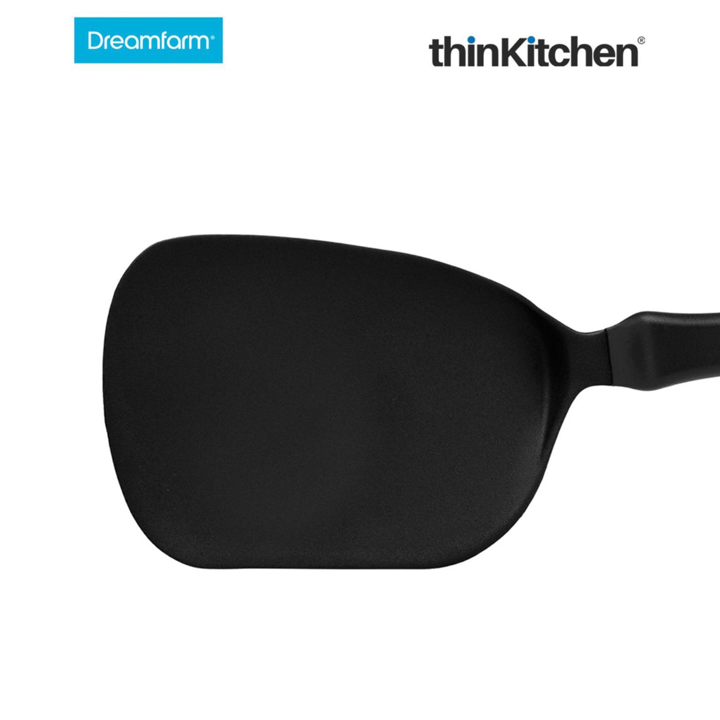 Dreamfarm Chopula Super Flexible Chopping Sit Up Spatula Black